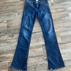 Mother Jeans. The Runway size 29. Dark blue. Bootcut.